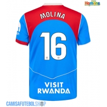 Camisa de time de futebol Atletico Madrid Nahuel Molina #16 Replicas 3º Equipamento 2025-26 Manga Curta